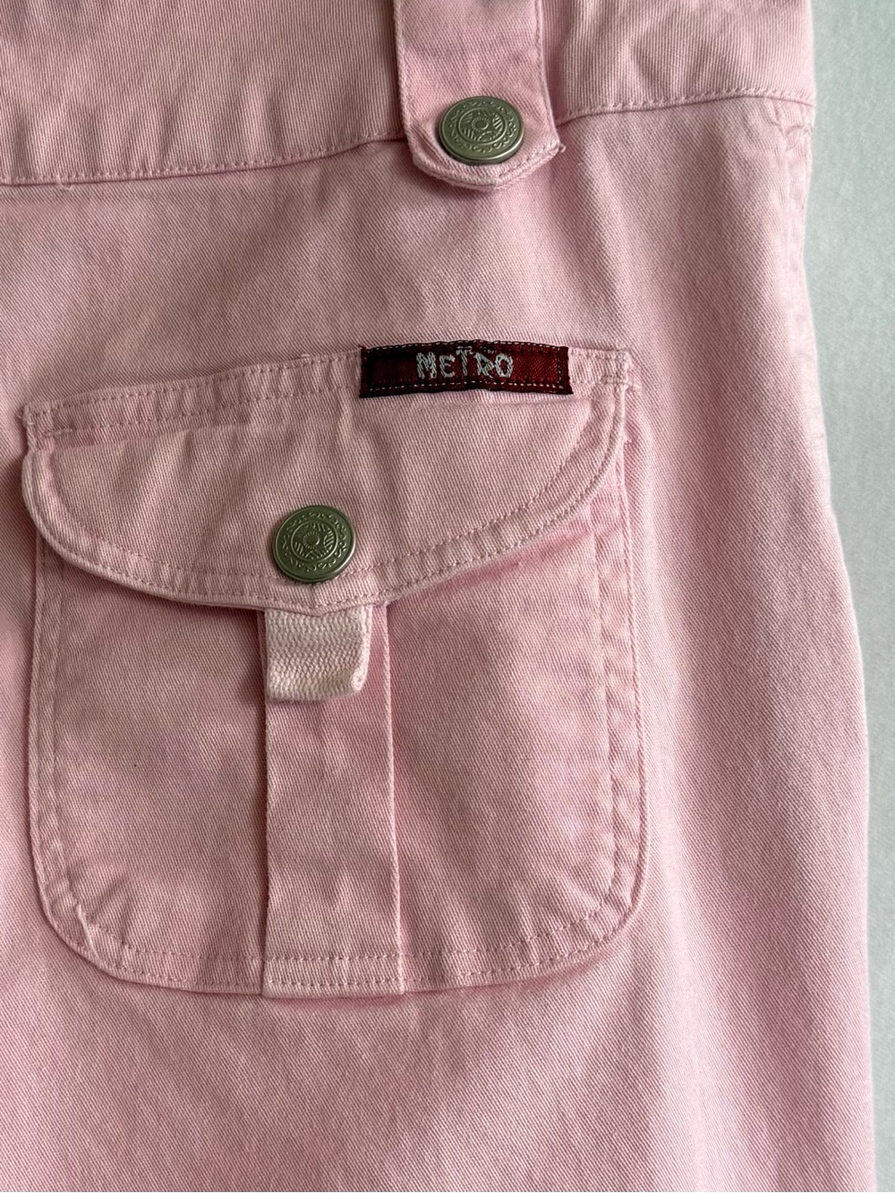 Y2K Pink Low Rise Cargo Pants - Picture 7 of 8